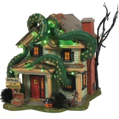 Department 56 Snow Village Halloween|The Kraken House
