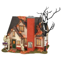 Department 56 Snow Village Halloween|The Mummy House