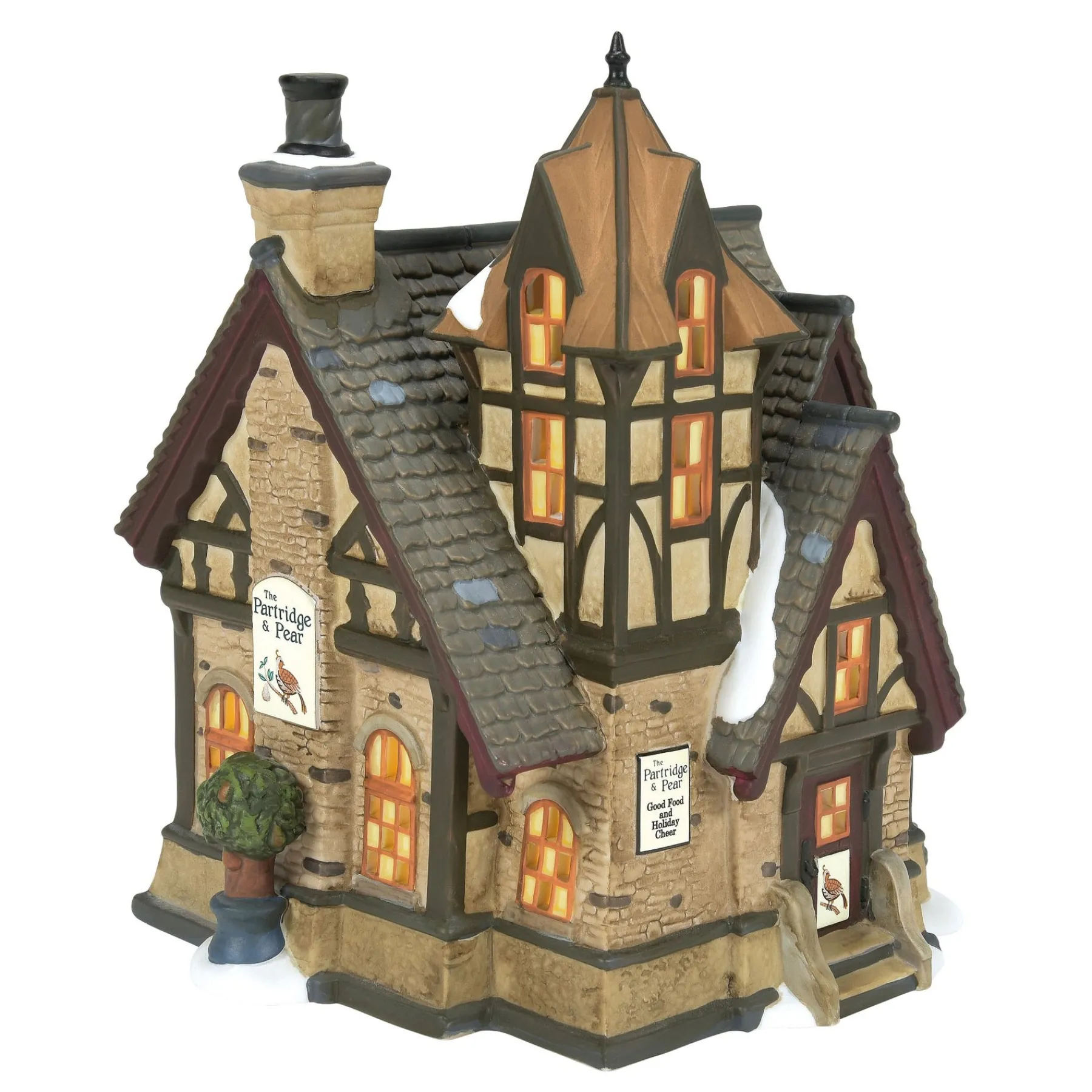 Department 56 Dickens Village Series|The Partridge & Pear