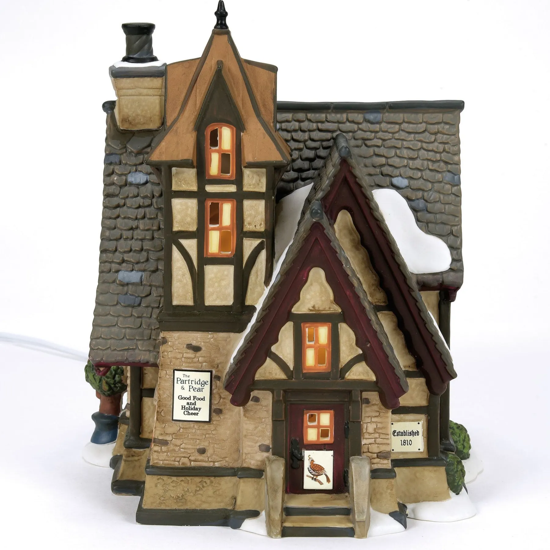 Department 56 Dickens Village Series|The Partridge & Pear