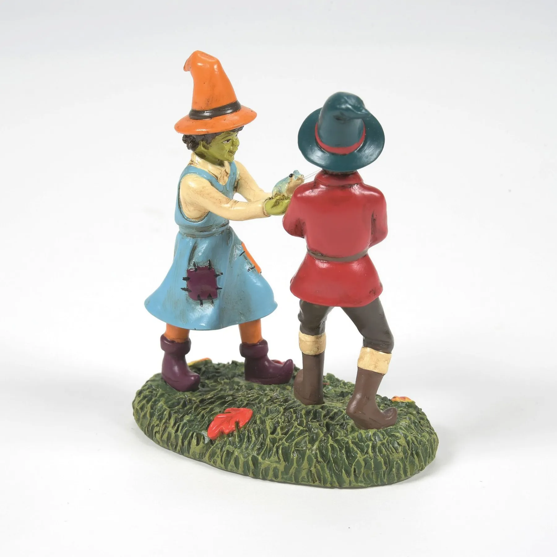 Department 56 Snow Village Halloween|The Squirting Frog Trick