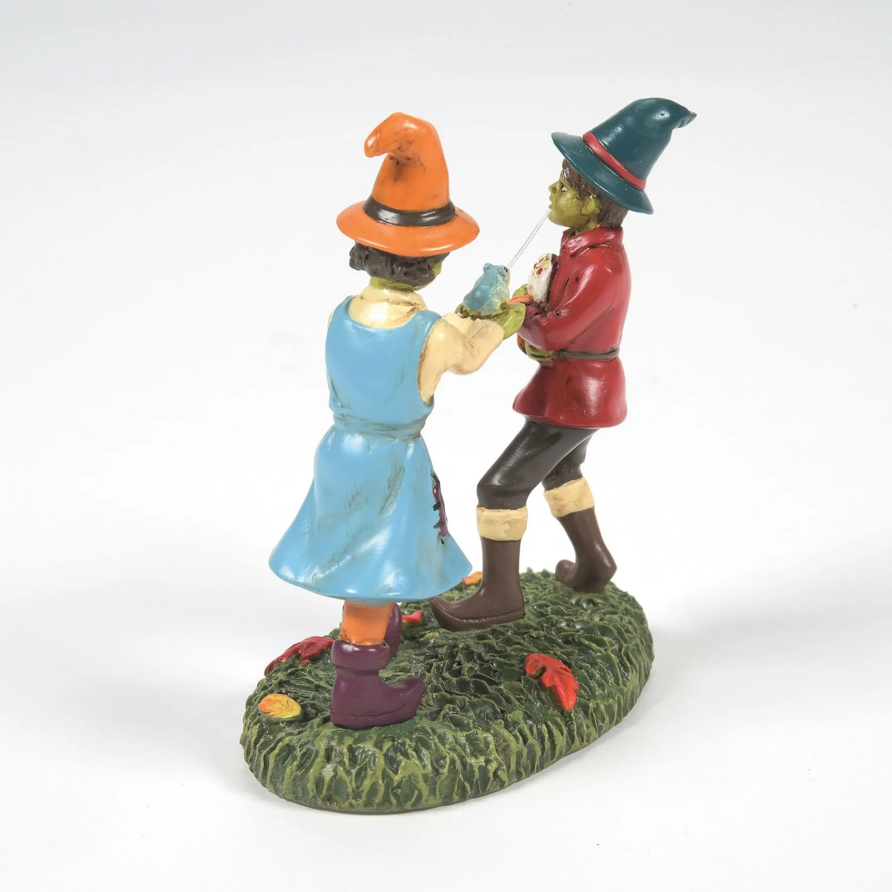 Department 56 Snow Village Halloween|The Squirting Frog Trick