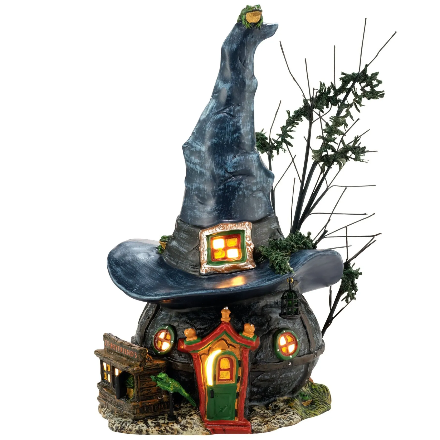 Department 56 Snow Village Halloween|Toads & Frogs Witchcraft Haunt
