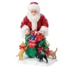 Department 56 Santa & His Pets|Treats for All!