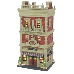 Department 56 Christmas In The City Series|Uptown Chess Club
