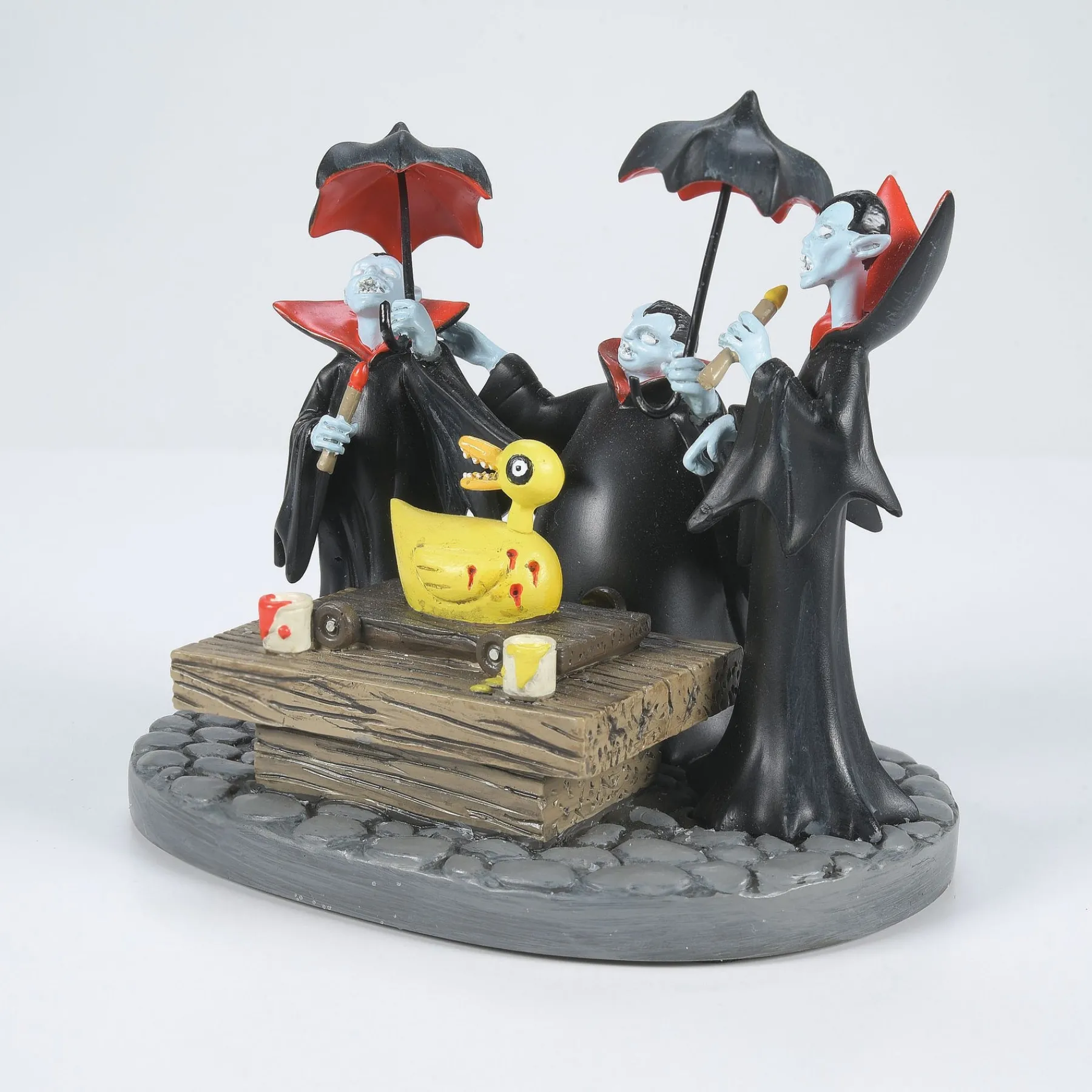 Department 56 The Nightmare Before Christmas® Village|Vampire Brothers Prepare Duck