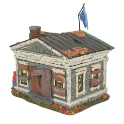 Department 56 Snow Village Halloween|Village Ghost Office