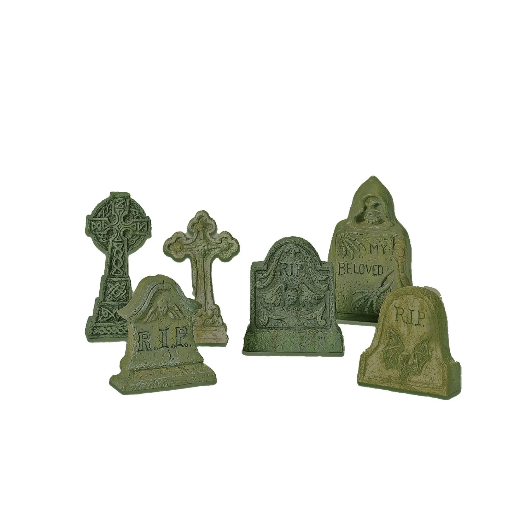 Department 56 Halloween Village Accessories|Village Tombstones