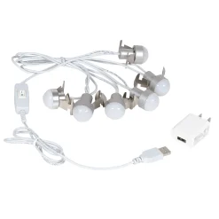 Department 56 Village Accessories|Village USB LED 6 Light Set