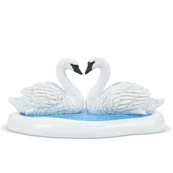 Department 56 Village Accessories|White Christmas Swans