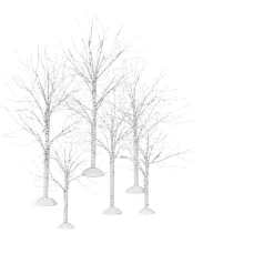 Department 56 Village Accessories|Winter Birch