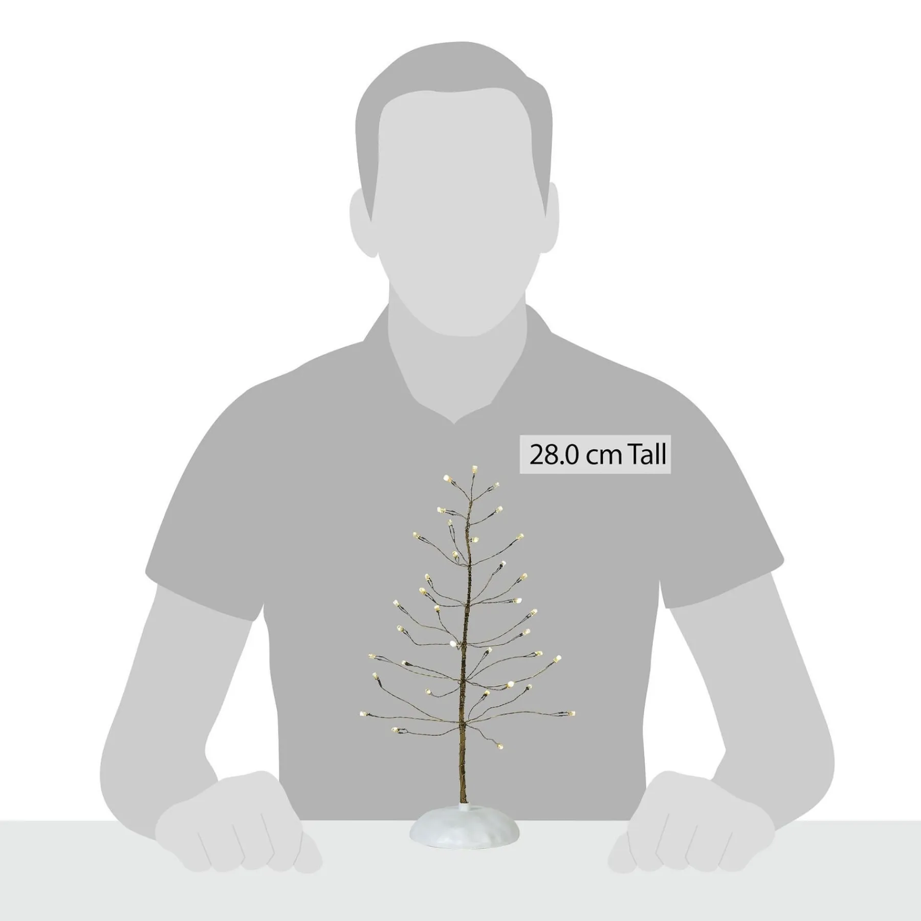 Department 56 Village Accessories|Winter Brite Tree White