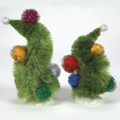 Department 56 Grinch™ Village|Wonky Trees, Set of 2