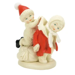 Department 56 Snowbabies Classic Collection|Snowbabies Christmas Memories Collection|You Be Santa